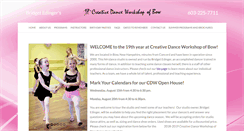 Desktop Screenshot of nhdances.com